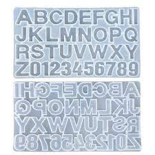 molde alfabeto 3D