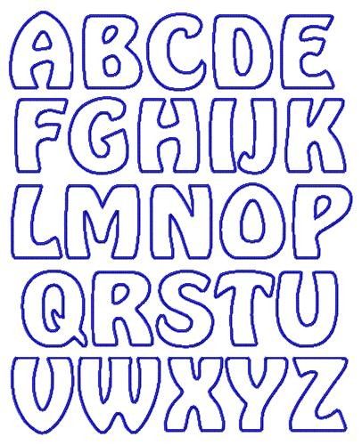 molde alfabeto EVA