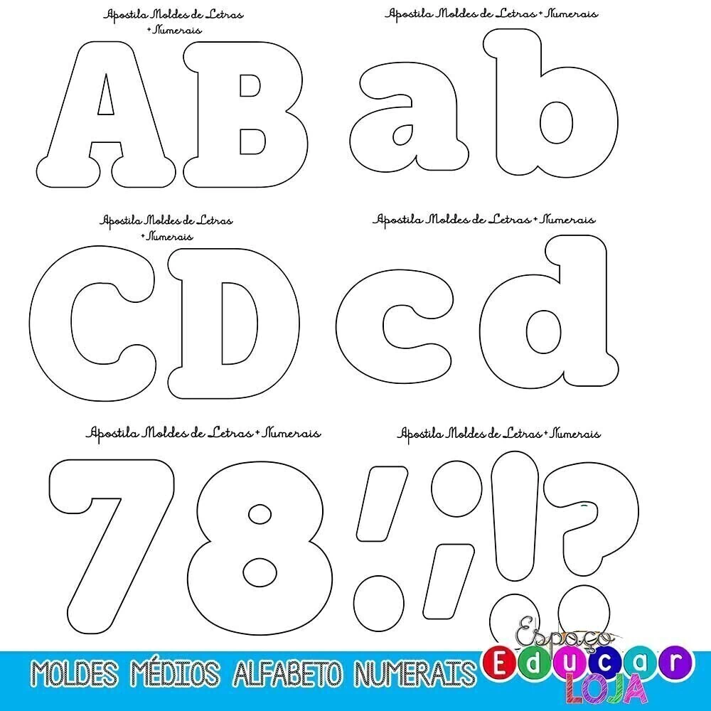 molde alfabeto patchwork