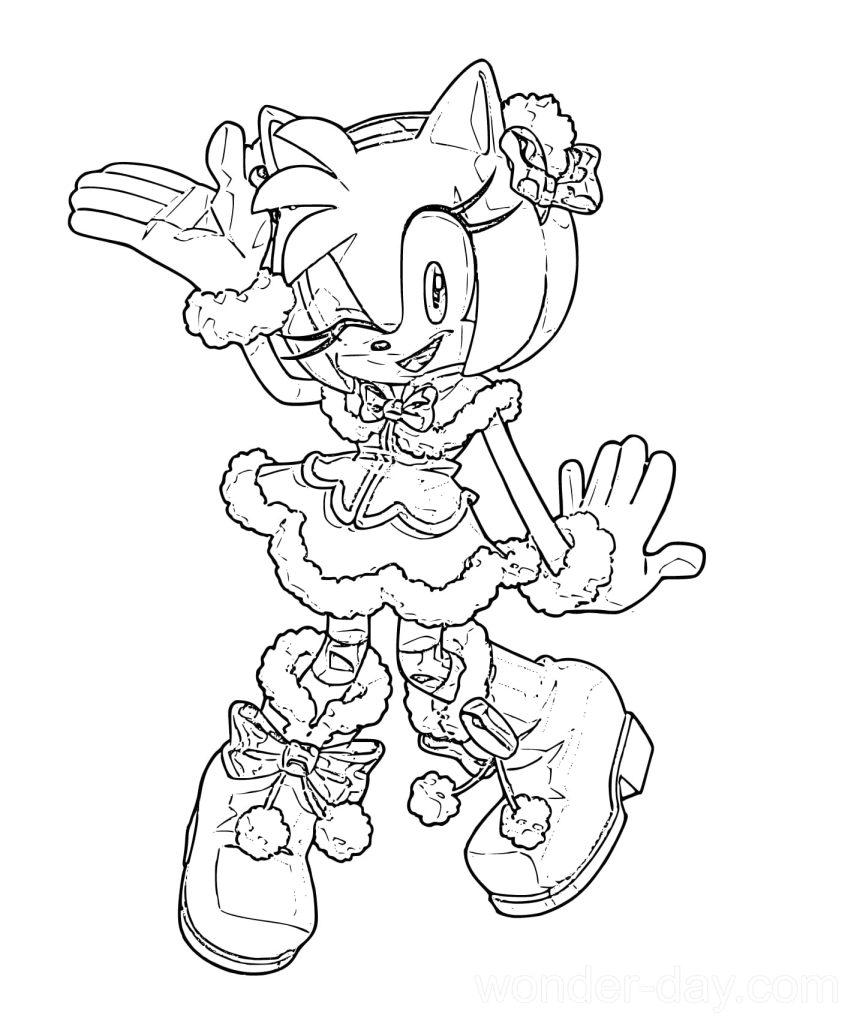Amy Rose para pintar
