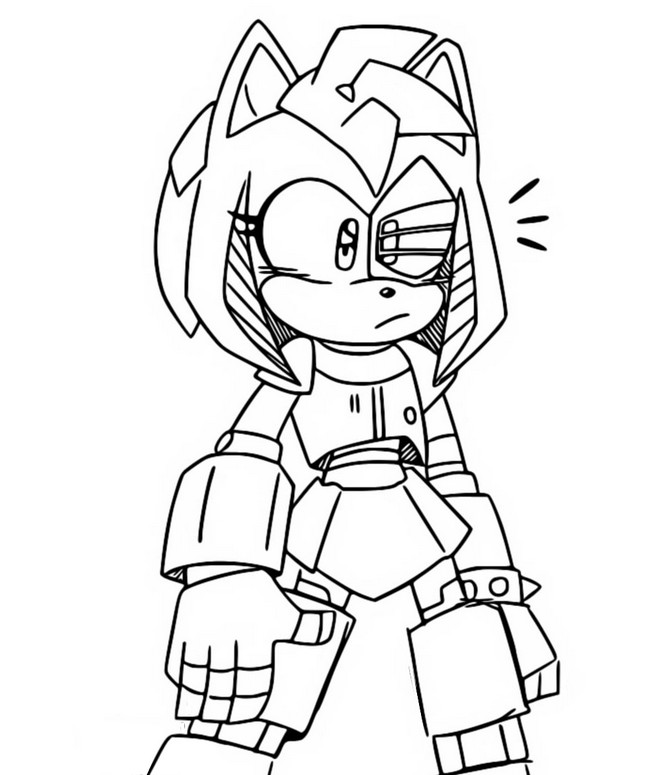 Amy Rose para pintar