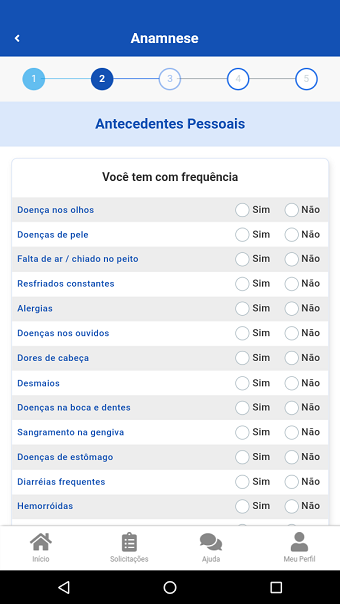 erros comuns ao fazer anamnese de paciente