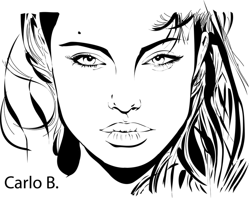 angelina jolie desenho