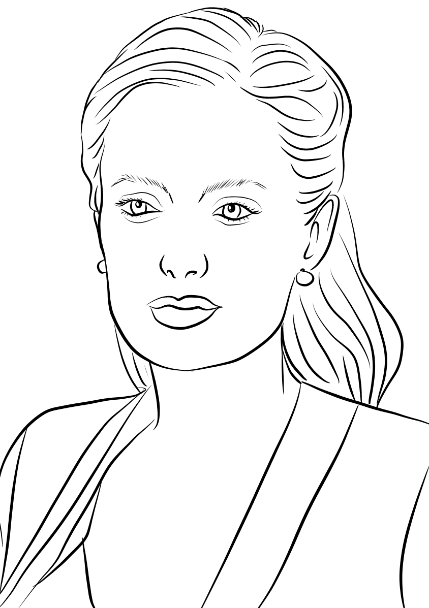 custo de materiais para desenhar Angelina Jolie