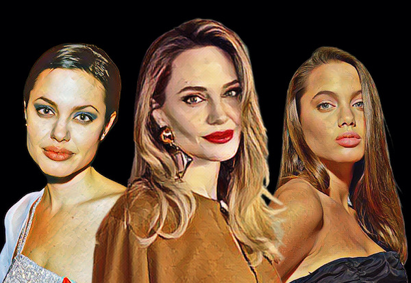 angelina jolie desenho