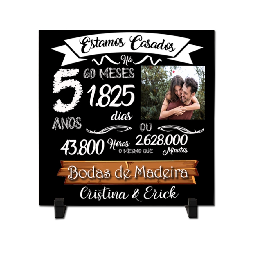 aniversário de casamento 5 anos