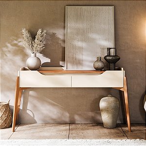 Aparador em laca off white com 2 portas