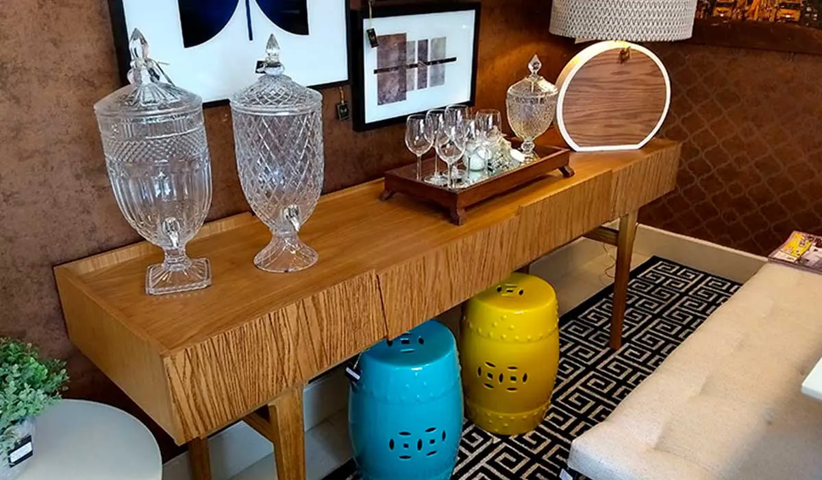 aparador sala de jantar com led