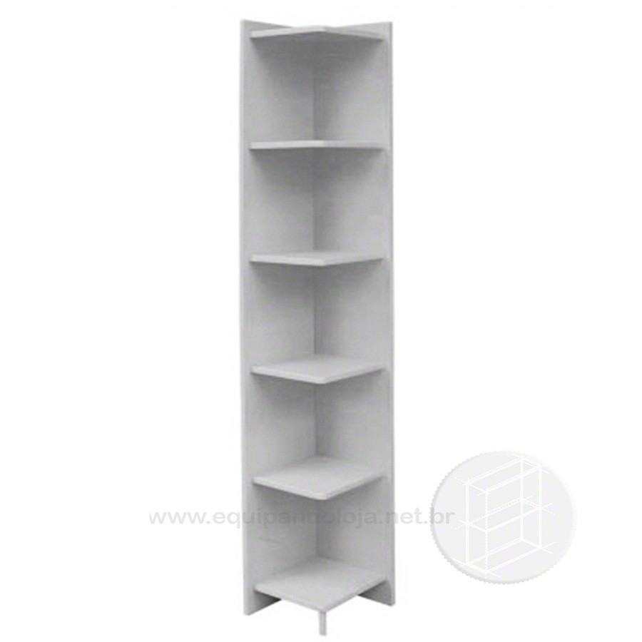 Armário cantoneira com portas