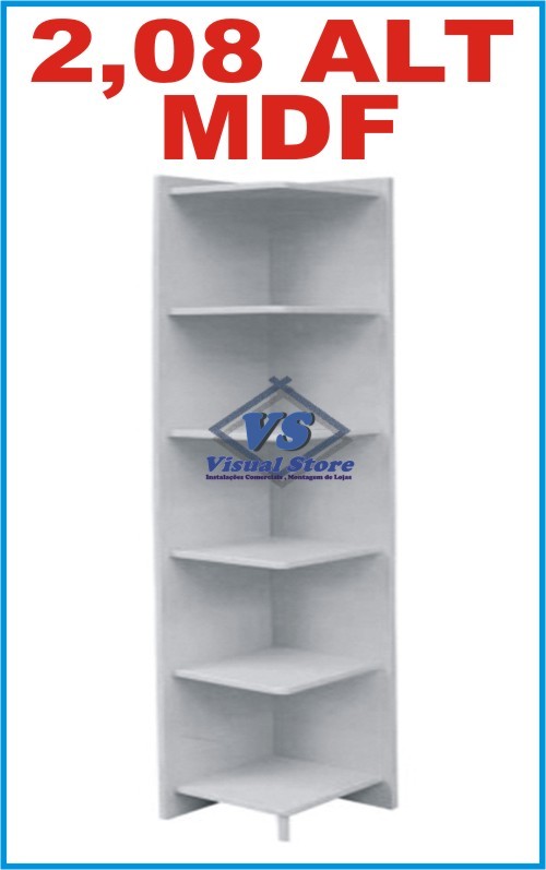 Armário de canto para despensa