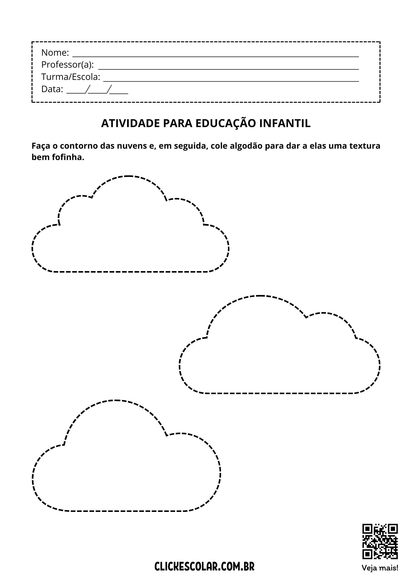 atividades sensoriais 3 anos educação infantil