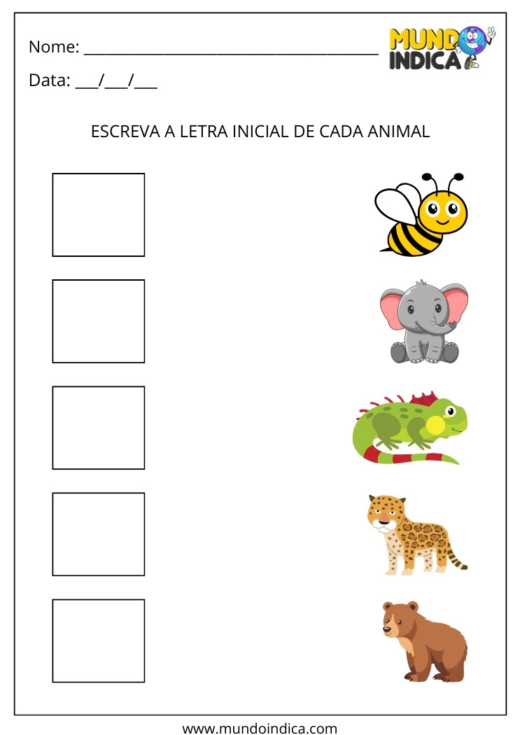 atividades cognitivas 3 anos educação infantil