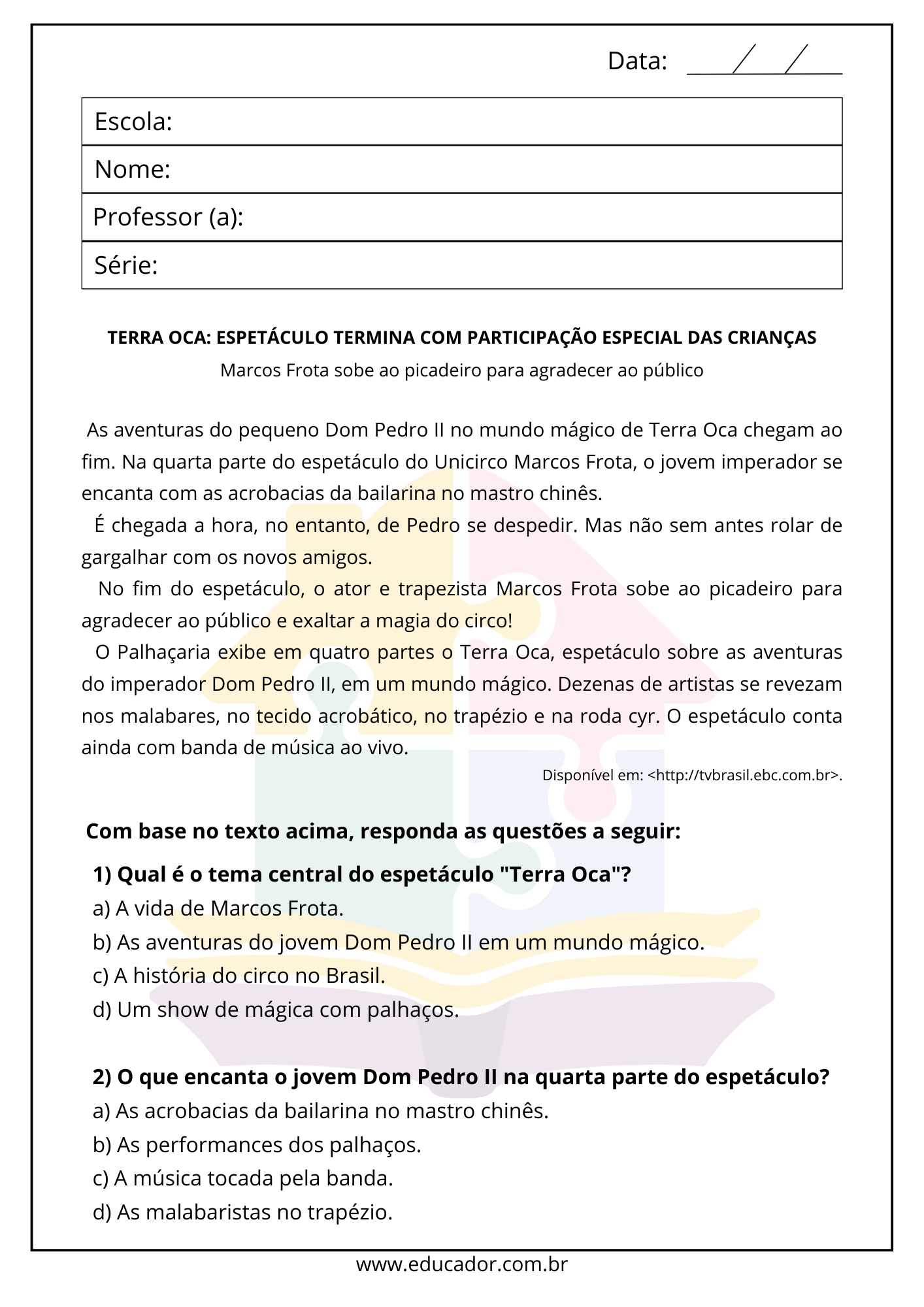 como melhorar interpretação de texto 7 ano