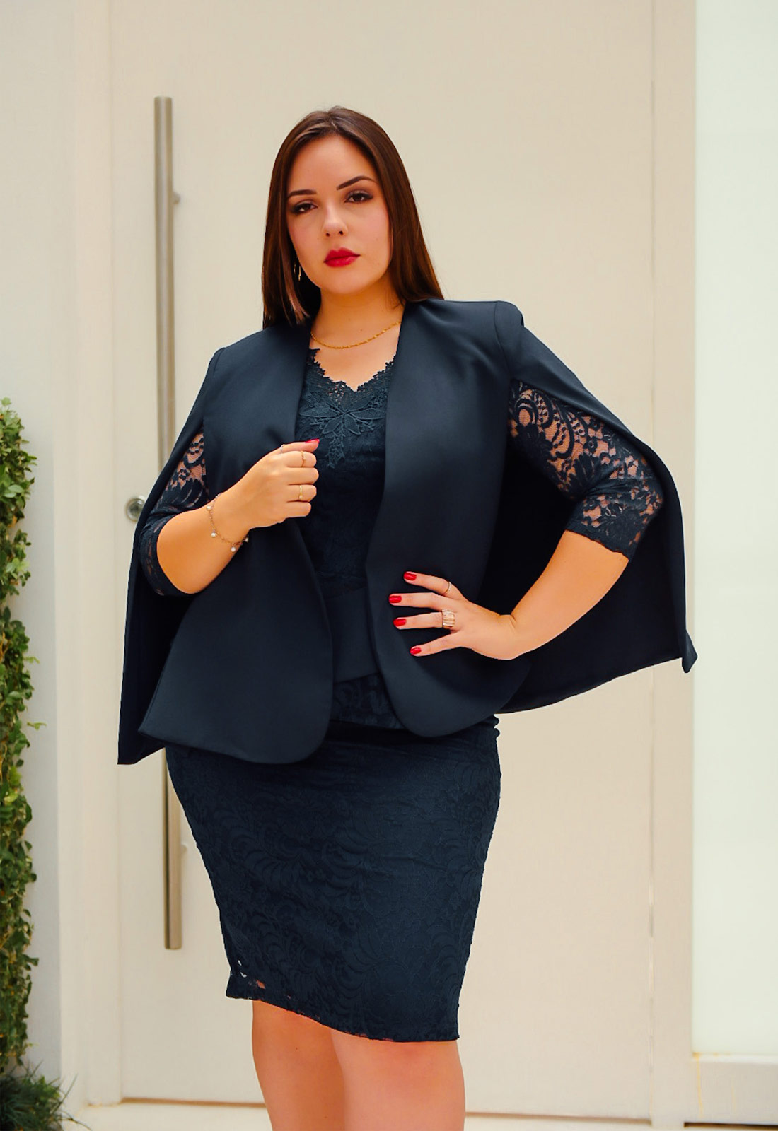 Blazer capa vermelho