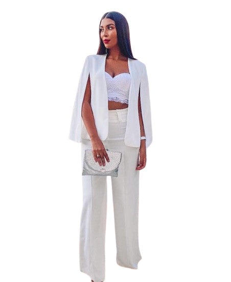 Blazer capa fúcsia