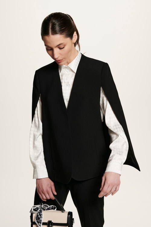 Blazer capa marinho