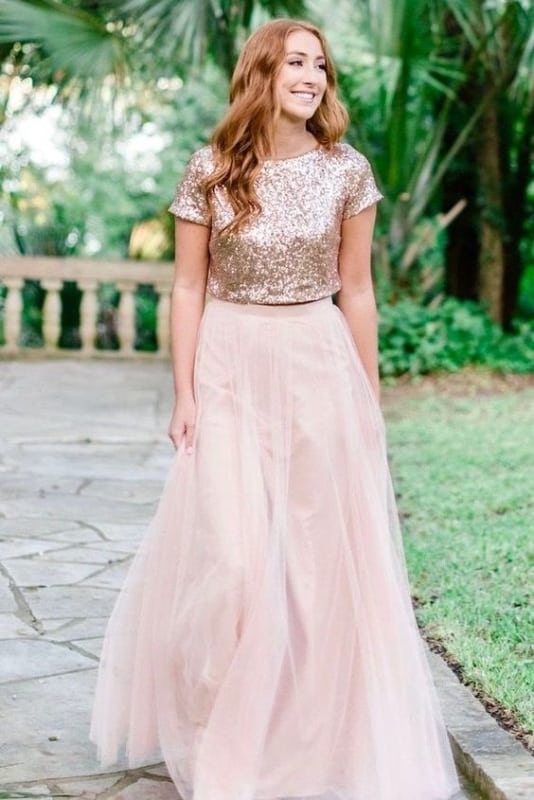 blusa de paetê colorida