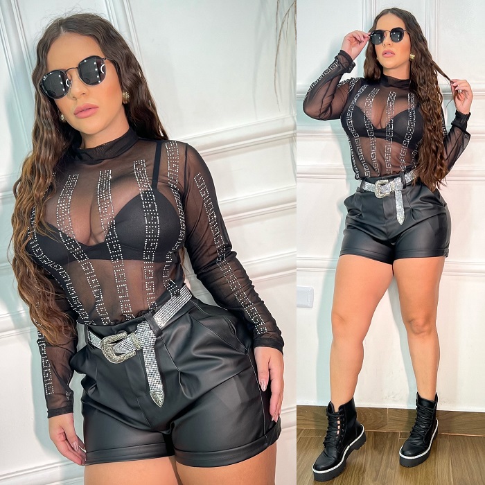 body de tule para usar com saia