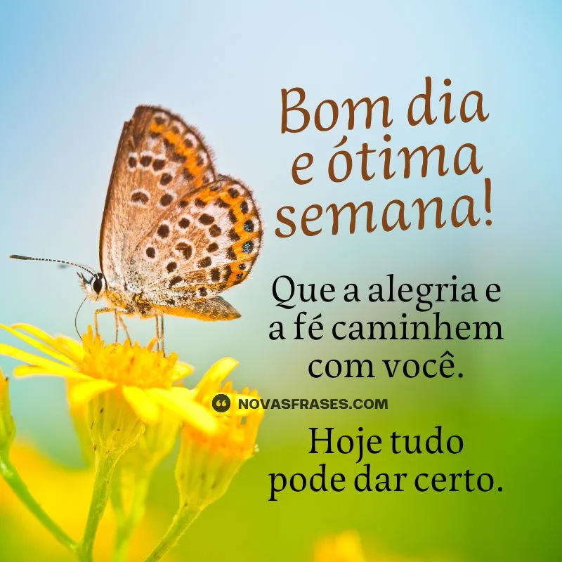 inspiração para uma semana produtiva