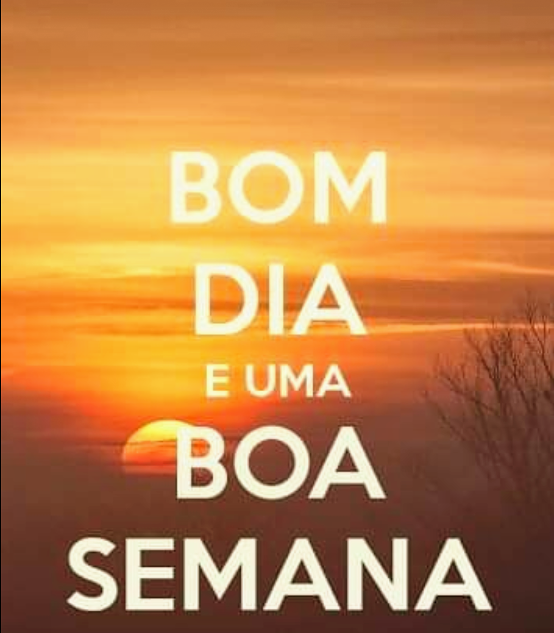 começar a semana com fé