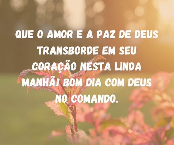bom dia com salmos para amigos