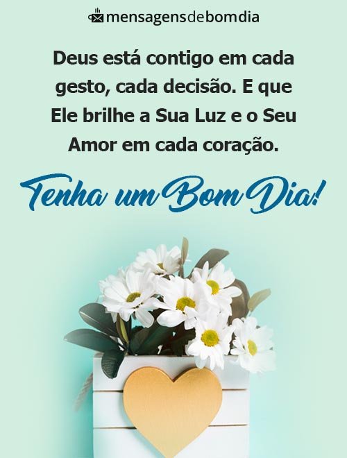 frases de bom dia com Deus para amigos