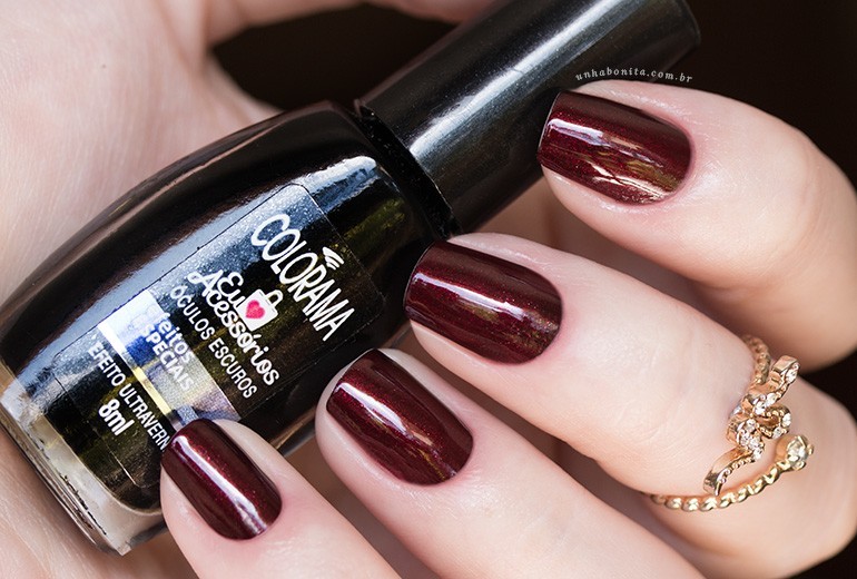 paleta de cores bordô