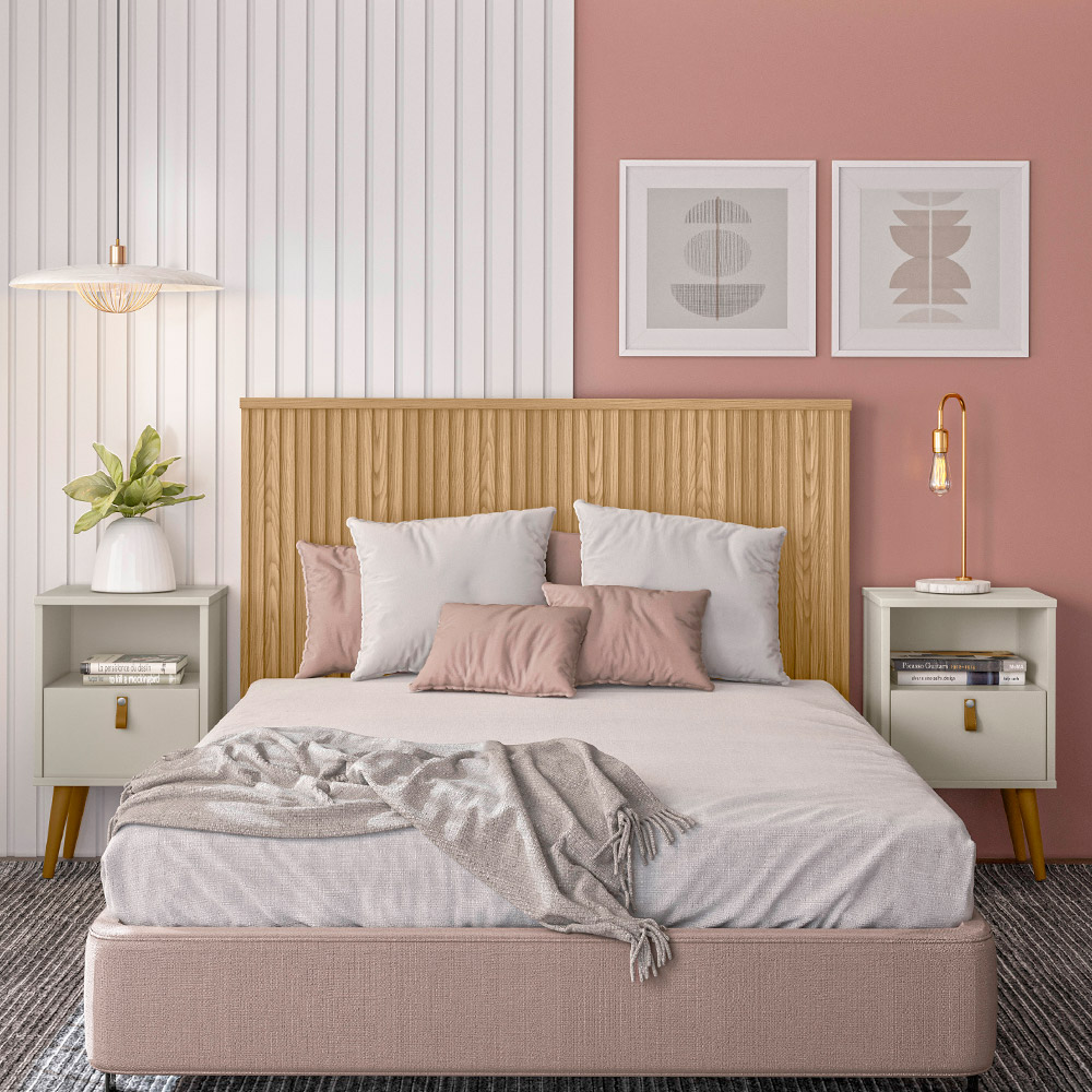 cabeceira artesanal para cama queen