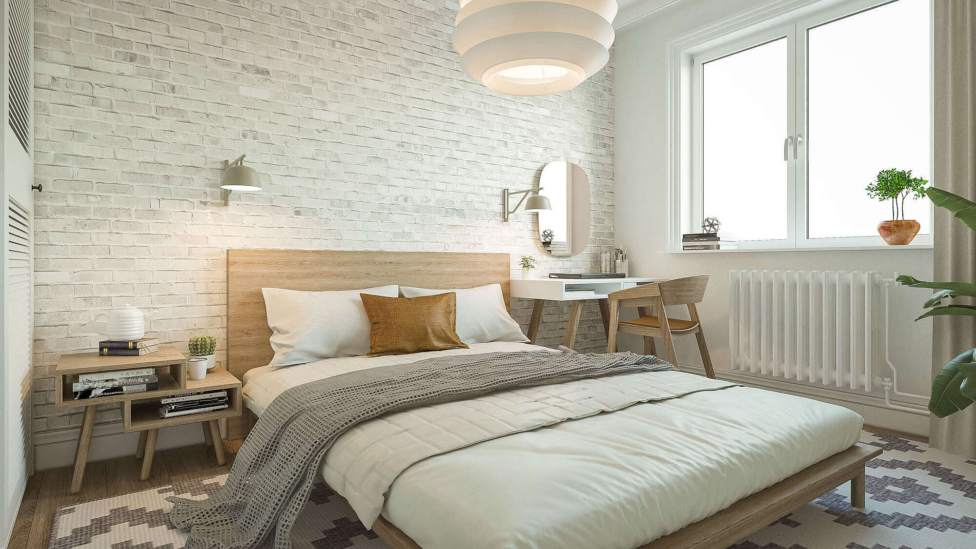 melhores cabeceiras casal para quarto pequeno