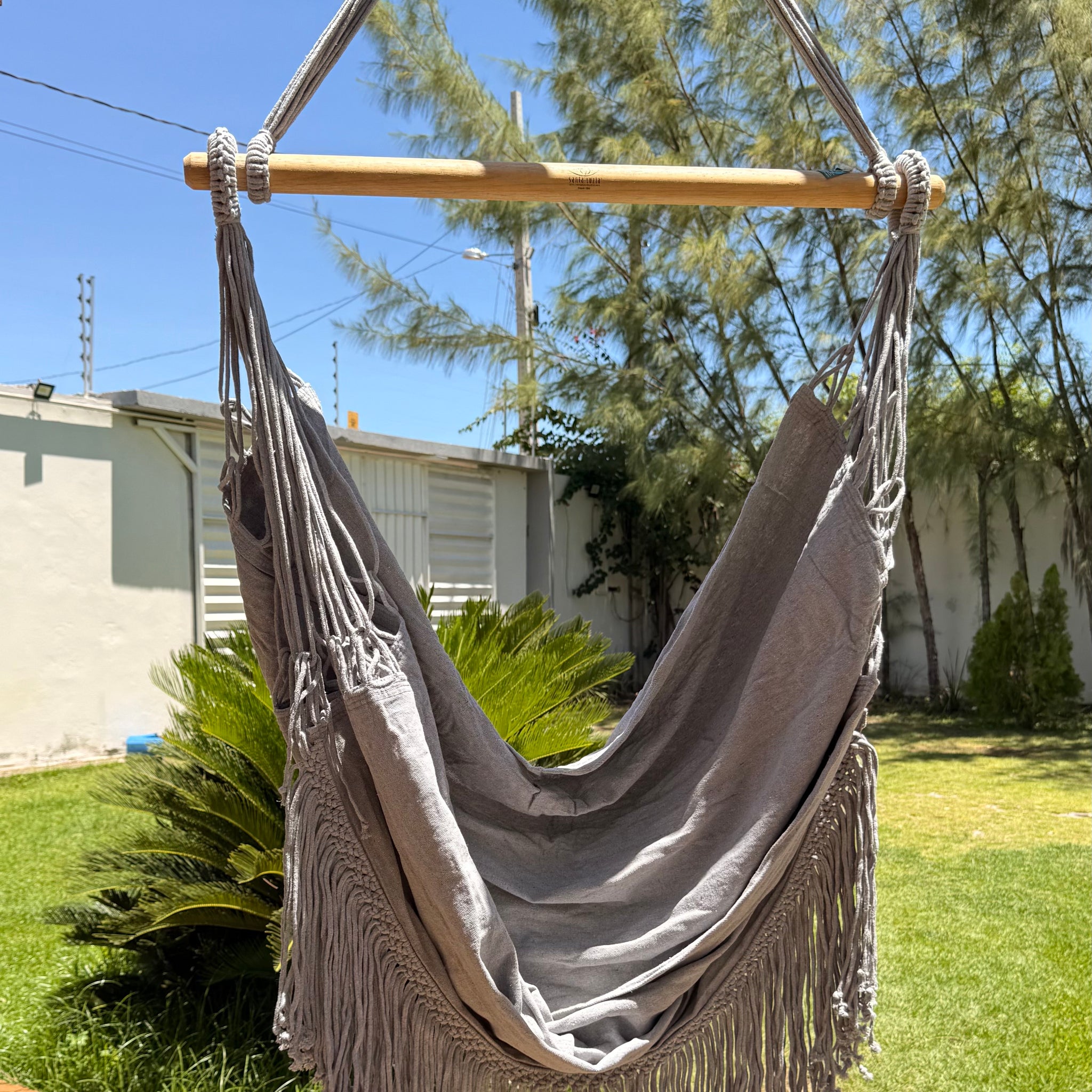 Cadeira rede verde musgo