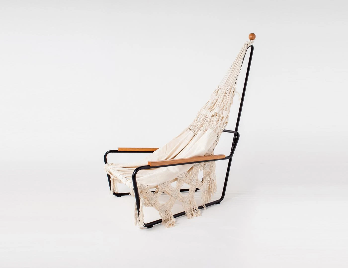 Cadeira rede de macramê