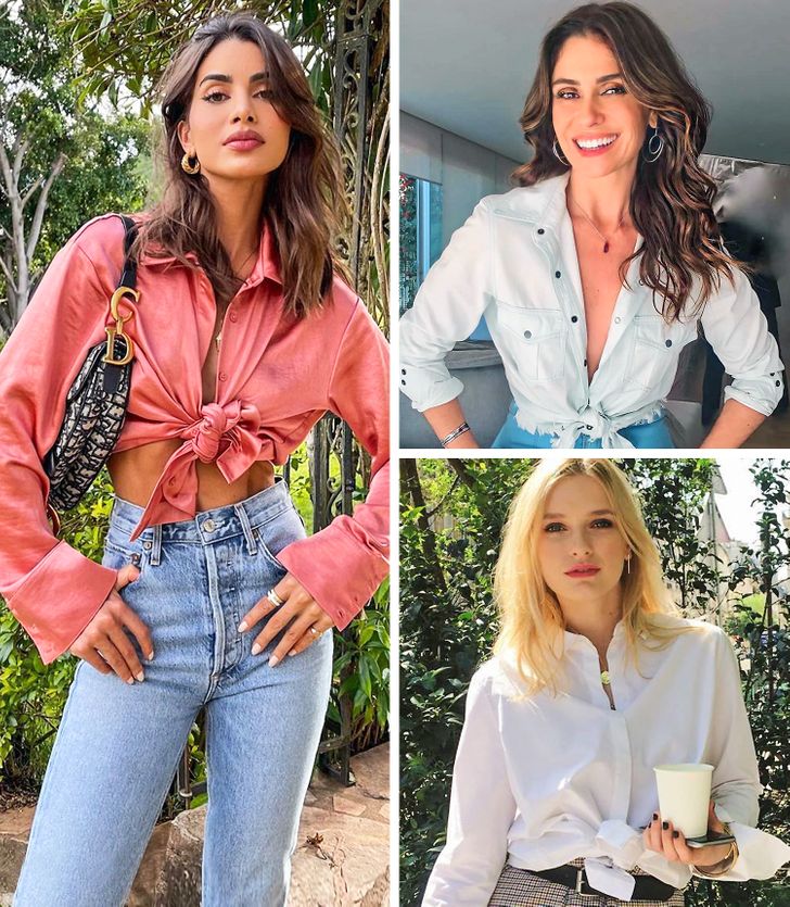 camisas femininas social