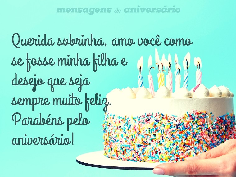 ideias de cartão para sobrinha