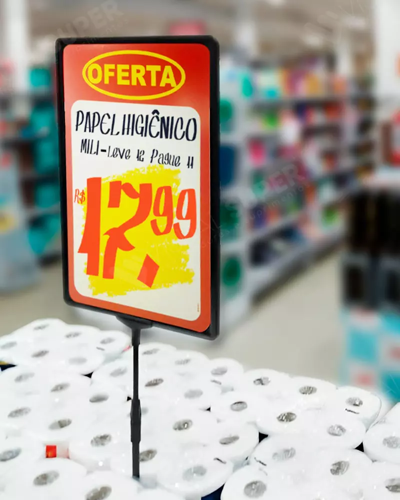 cartaz de oferta criativo