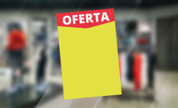 cartaz oferta A4