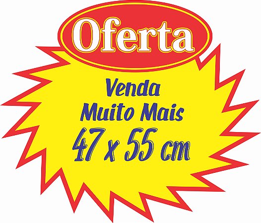 cartaz oferta A3