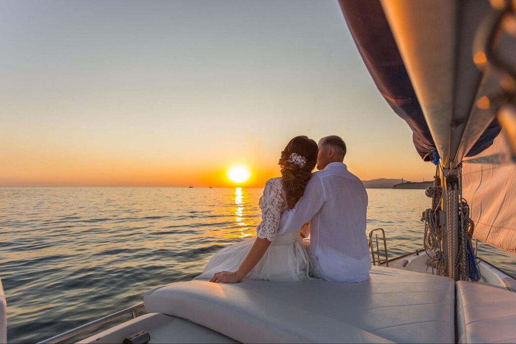 casamento em embarcação
