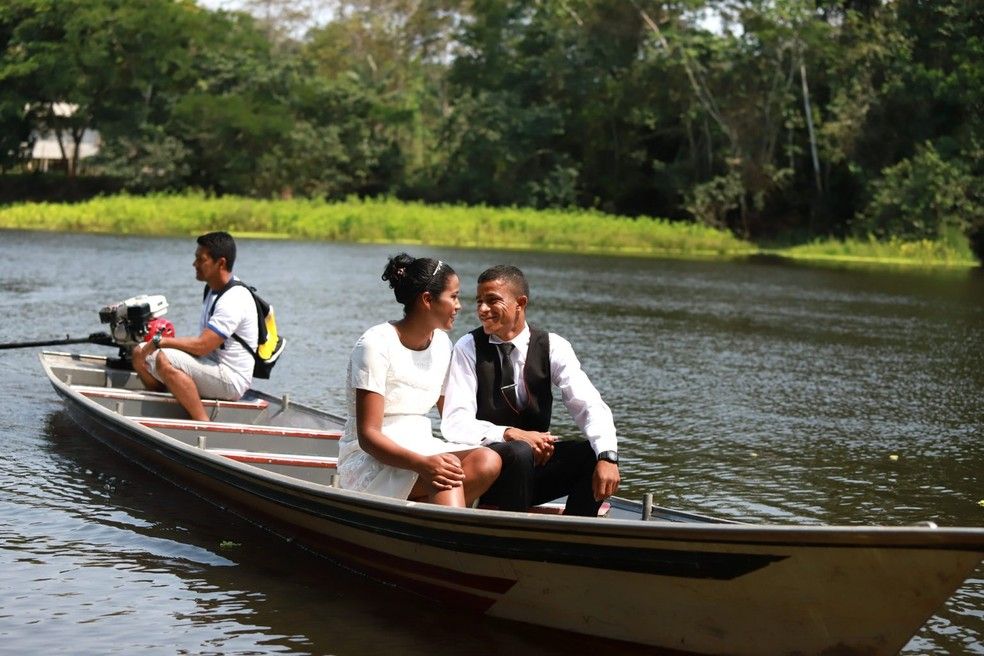 casamento em lancha