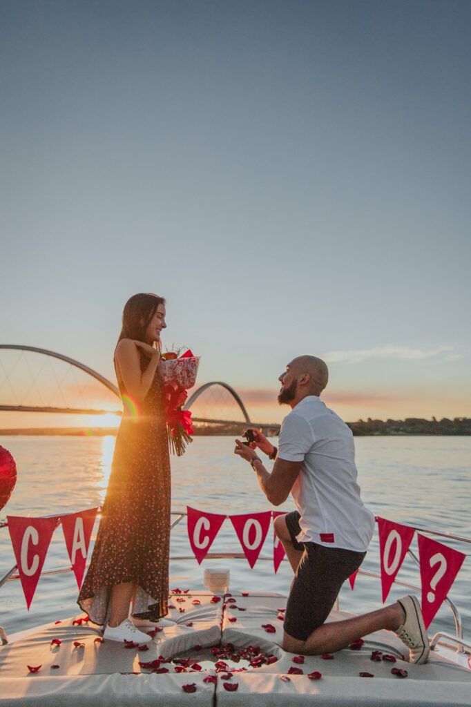 casamento no navio