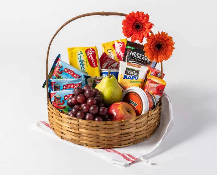 cesta de presente para homem