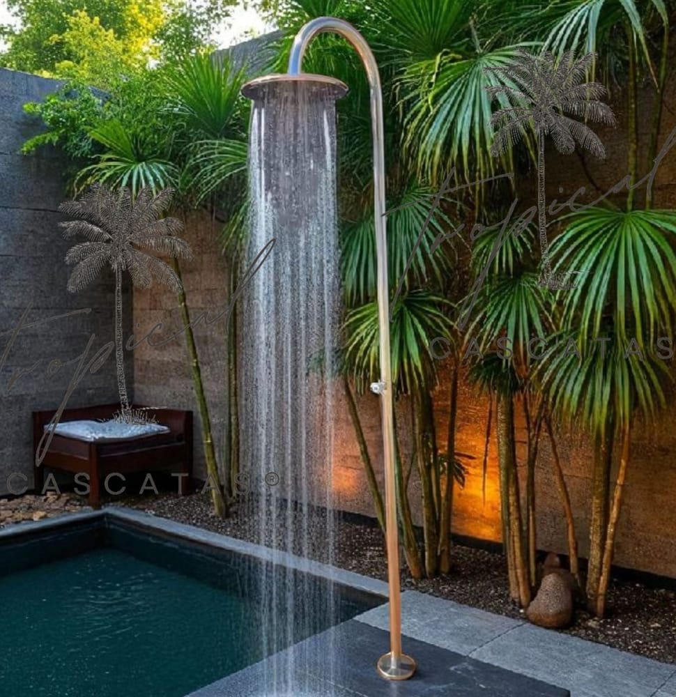 Chuveiro para piscina externo