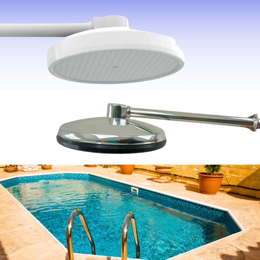 Chuveiro externo de sobrepor