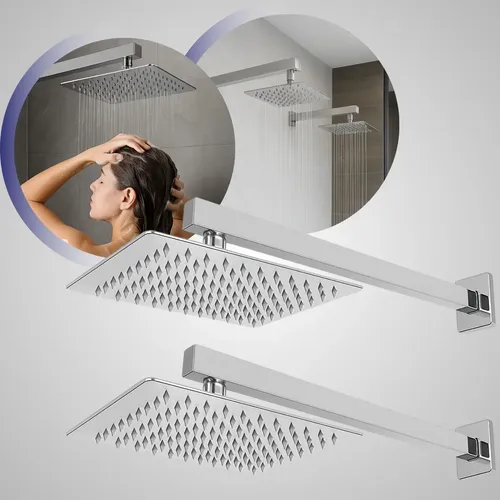 Chuveiro externo com design rústico