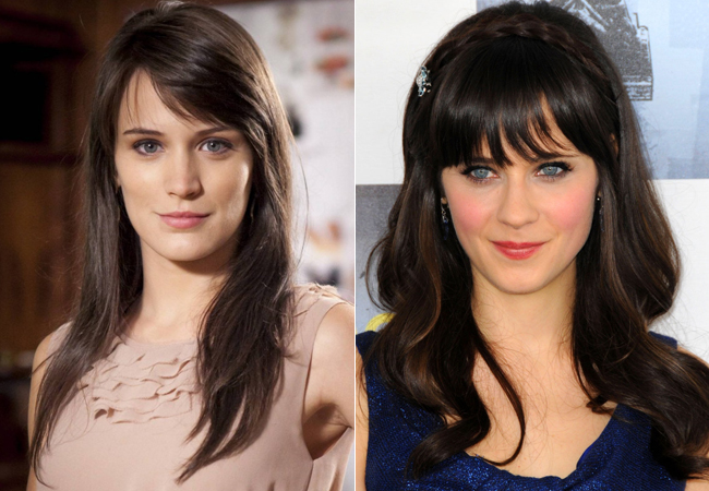 corte de cabelo longo