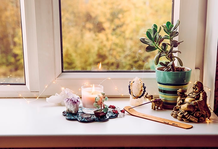 como usar cristais na decoração