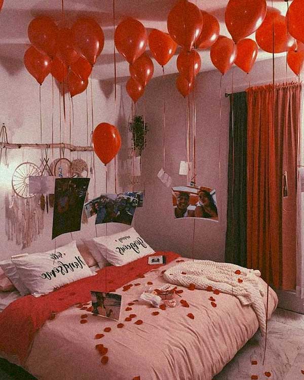 decoração dia dos namorados criativa