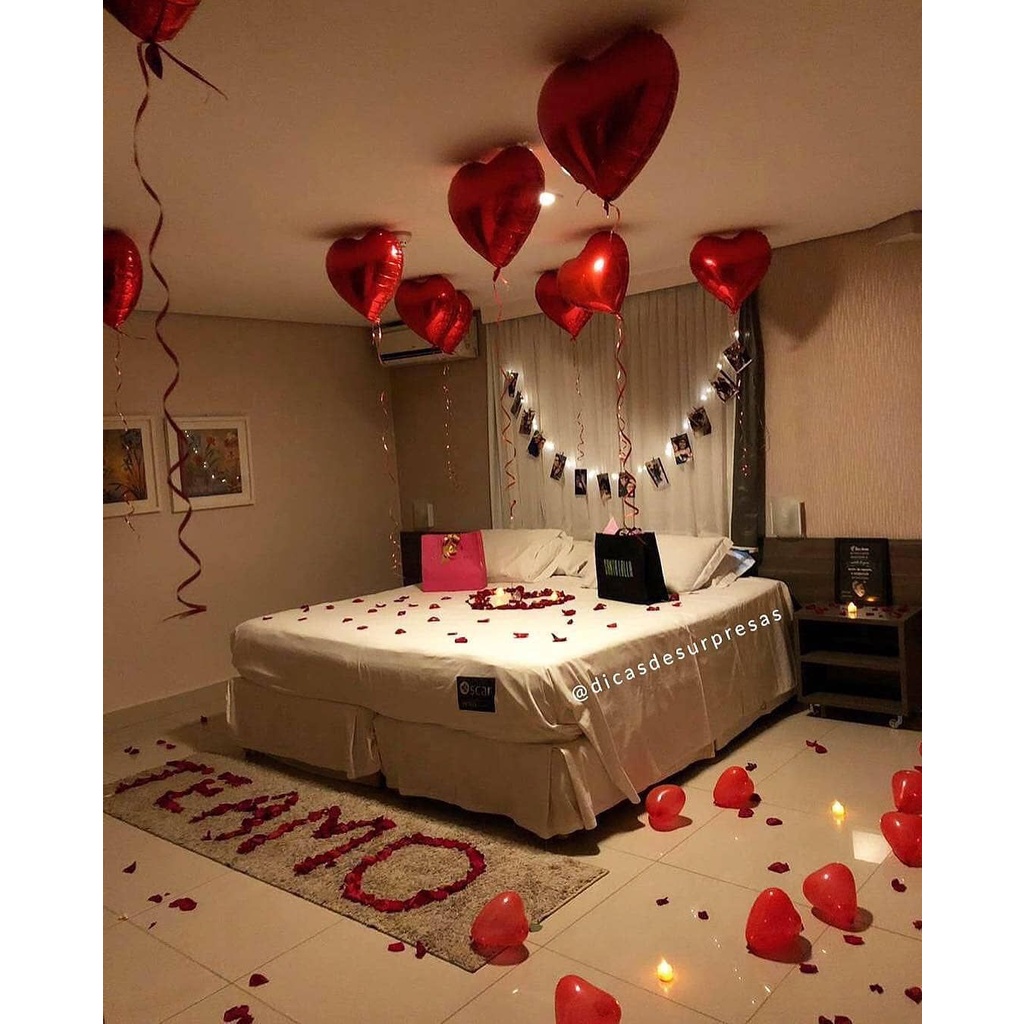 ideias de decoração romântica barata