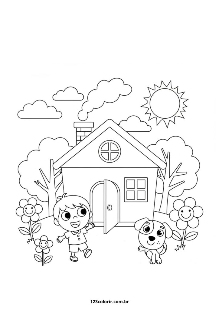 desenhos para pintar 5 anos