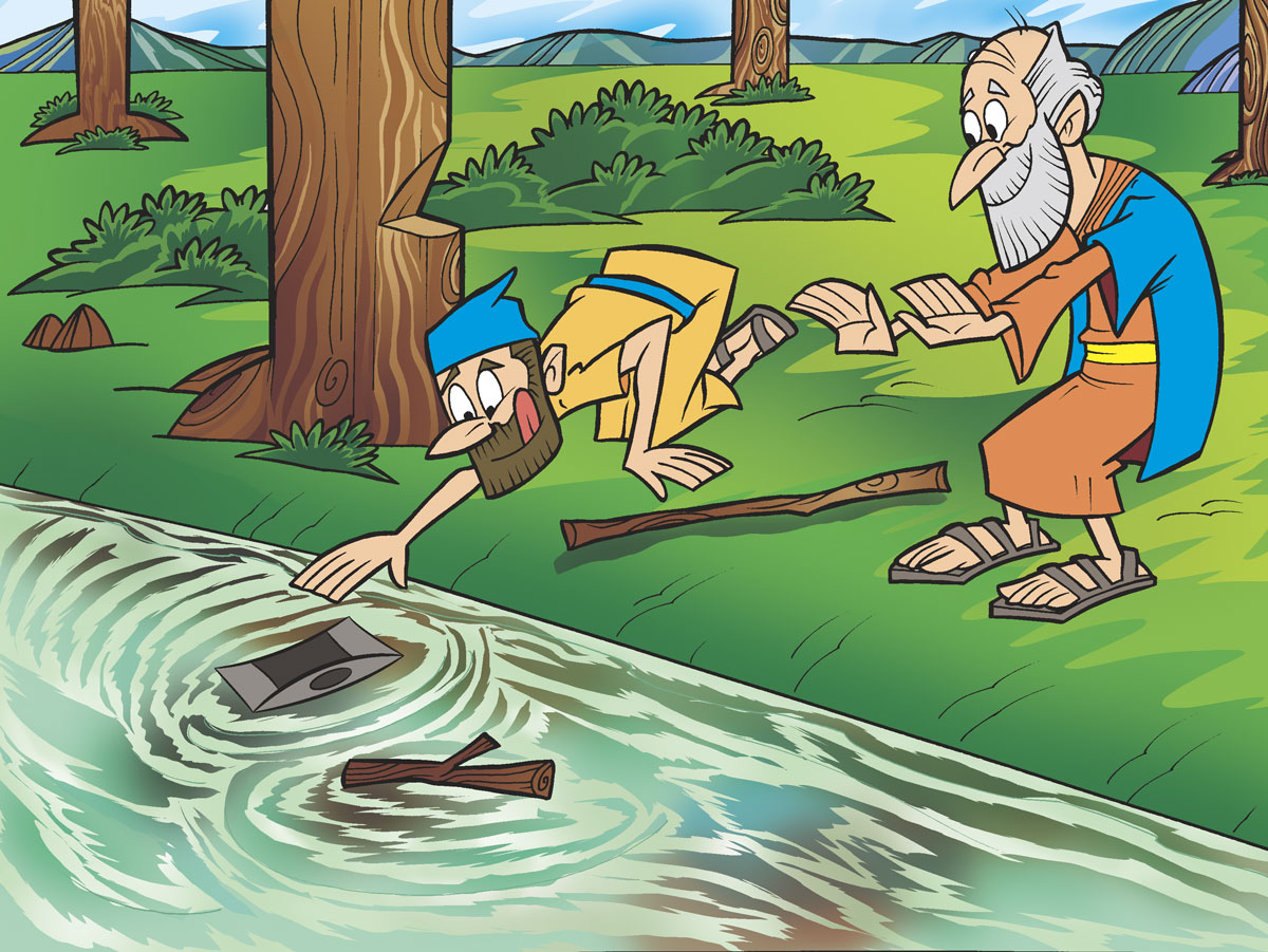 o machado que flutuou passagem bíblica