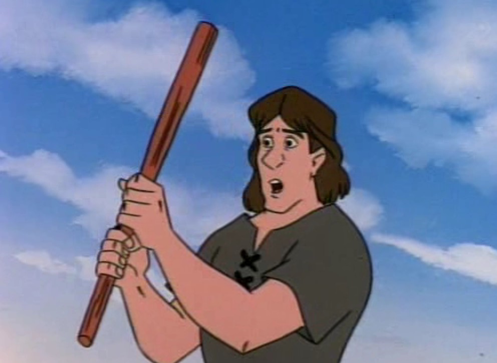 o machado que flutuou história